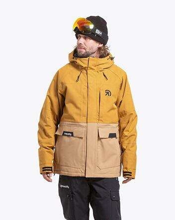 Pánska SNB & SKI bunda Meatfly Vertigo, Wood/Tan