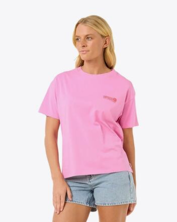 Pánske tričko Rip Curl Ocean Tech Relaxed, Pink