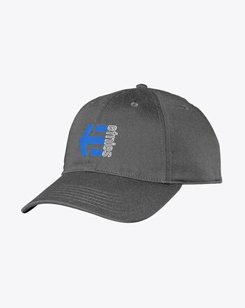Šiltovka Etnies Corp Combo Snapback, Dark Grey / Blue