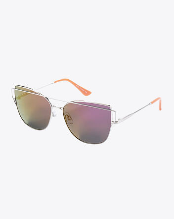 Slnečné okuliare Meatfly Vision Sunglasses - S19, A - Silver, Peach
