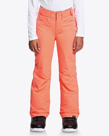 Snowboardové nohavice Roxy Backyard Girl Pt - FW19, Living Coral