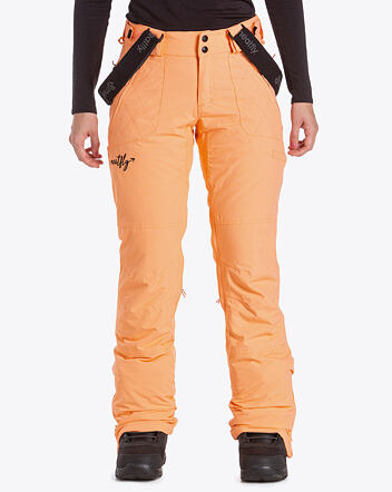 Snowboardové nohavice Meatfly Foxy, C - Papaya