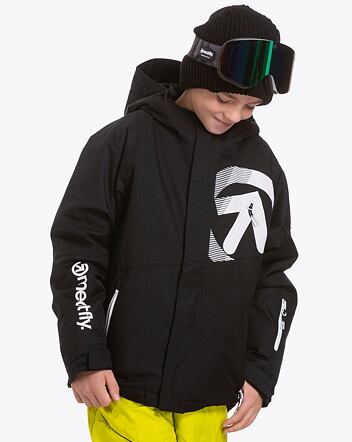 SNB & SKI bunda Meatfly Bangito, Black