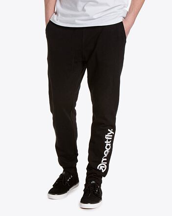 Pánske tepláky Meatfly Joy, Black