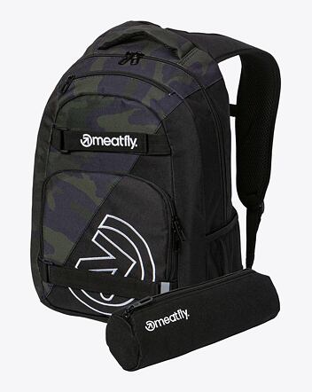 Batoh Meatfly Exile, Rampage Camo/Black, 24 L + PERAČNÍK ZADARMO