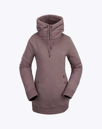 Dámska mikina Volcom Tower P/O Fleece, Rosewood