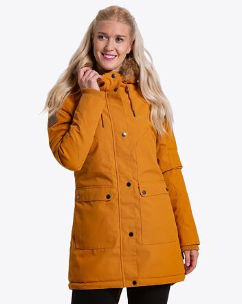 Dámska zimná bunda Meatfly Amber Parka, Caramel