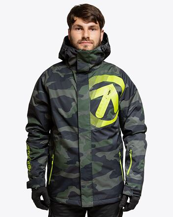 Pánska SNB & SKI bunda Meatfly Bang Premium, Rampage Camo