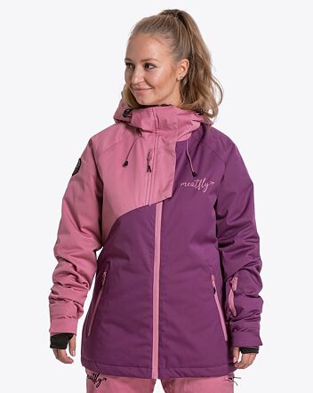 Dámska SNB & SKI bunda Meatfly Deborah Premium, Plum