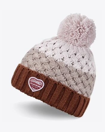 Dámsky čiapka Dakine Emory Beanie, Port Red / Sparrow / Lavender