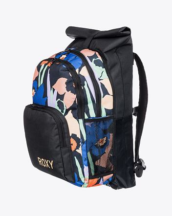 Batoh Roxy Ocean Child, Anthracite Flower Jammin