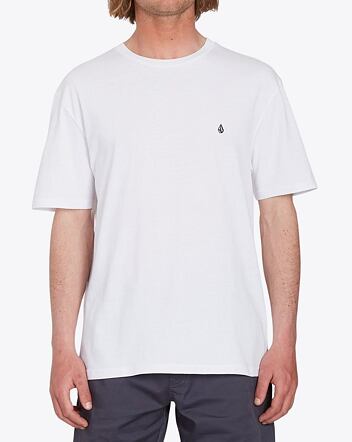 Pánske tričko Volcom Stone Blanks Bsc Sst, White