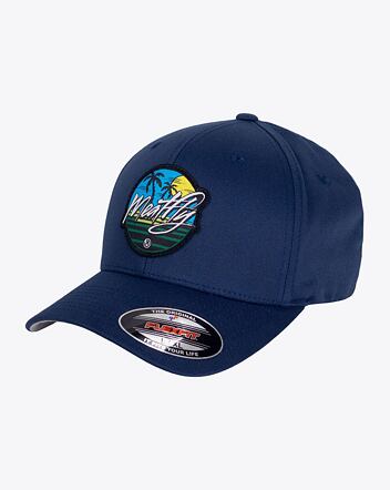 Šiltovka Meatfly Raptor Flexfit, Beach Navy