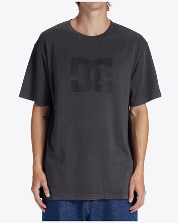 Pánske tričko DC Shoes DC Star Pigment, Pirate Black Enzyme Wash