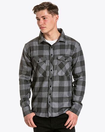 Pánska košeľa Meatfly Hunt Premium, Black