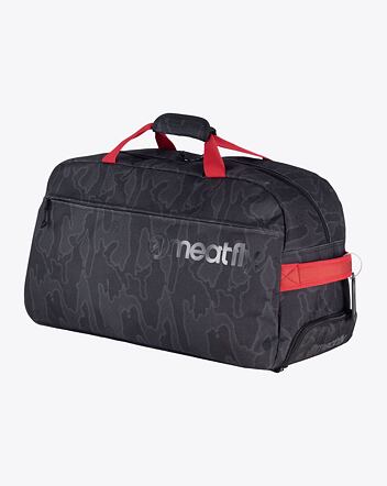 Cestovná taška Meatfly Gail, Morph Black 42 L