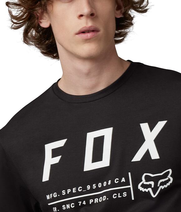 Pánske tričko Fox Non Stop Ss Tech, Black