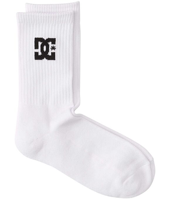 Pánske ponožky DC Shoes SPP DC Crew 3PK, Snow White