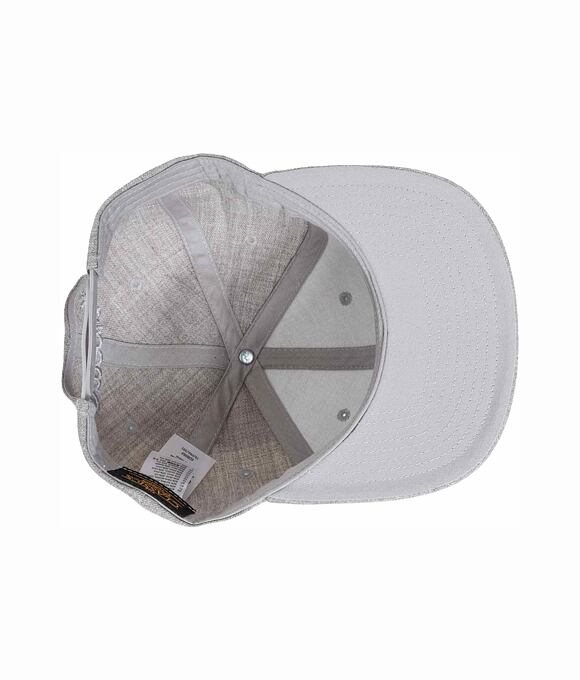 Šiltovka Meatfly Finester Snapback, Grey Heather