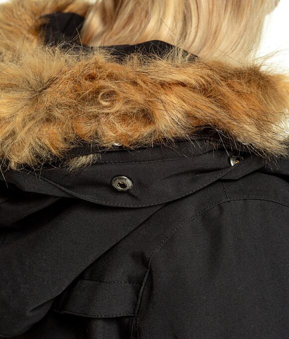 Dámska zimná bunda Meatfly Amber Parka, Black