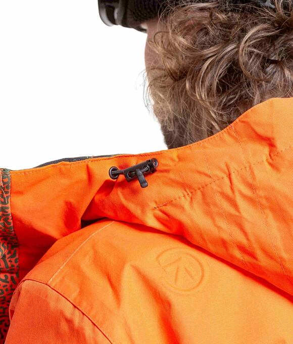 Pánska SNB & SKI bunda Meatfly Shader, Orange / Bronze Green