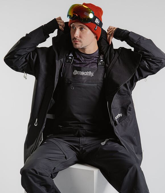 Unisex SNB & SKI bunda Meatfly Blake, Black