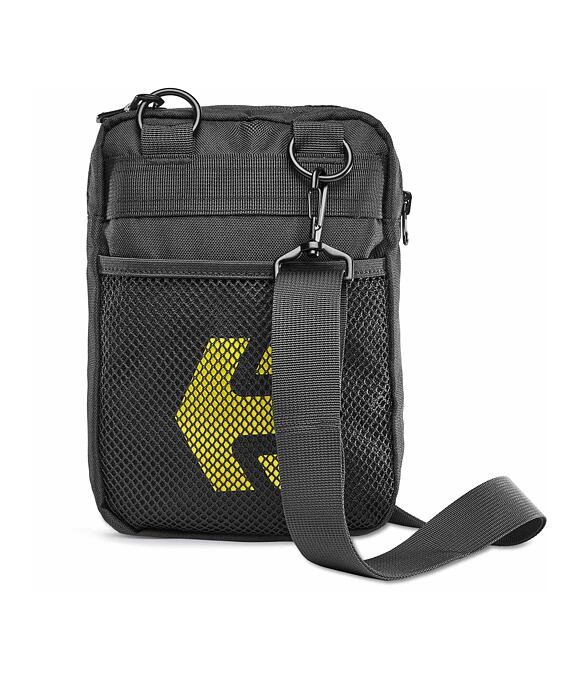 Taška cez rameno Etnies Vagabond Satchel, Black / Yellow