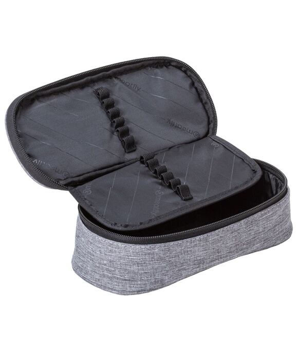 Pouzdro Meatfly Pencil Case, Heather Grey