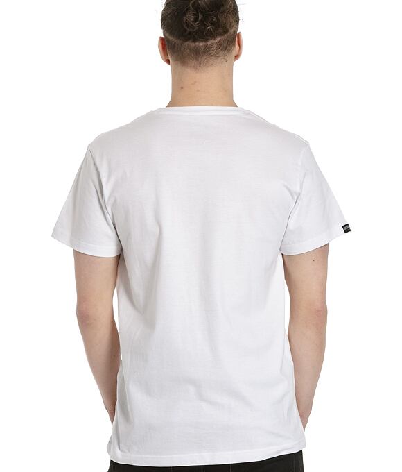 Balenie pánskych tričiek Meatfly MF Logo Multipack, Black/Charcoal Heather/White