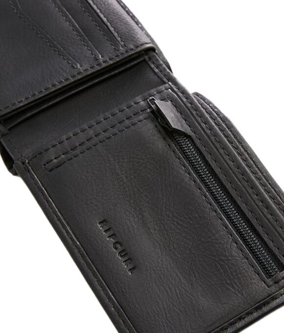 Peňaženka Rip Curl Ridge Pu All Day, Black/Grey