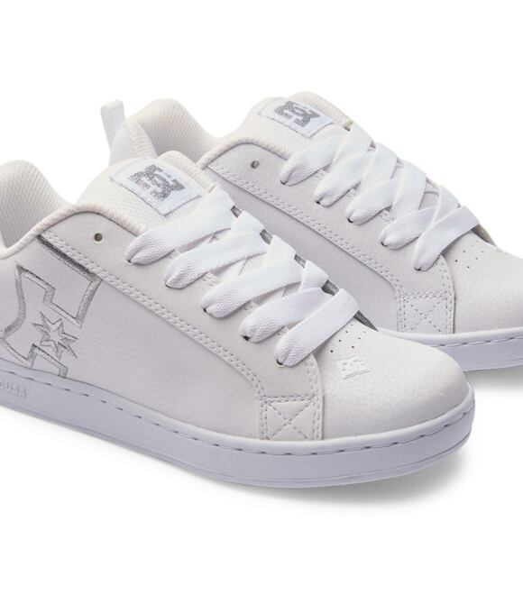 Pánske topánky DC Shoes Court Graffik, White/M Silver