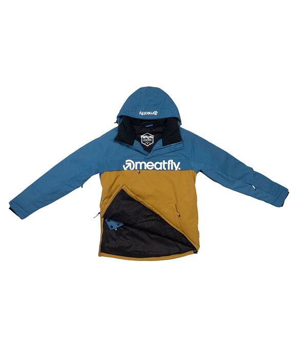 Pánska SNB & SKI bunda Meatfly Slinger, Wood/Slate Blue