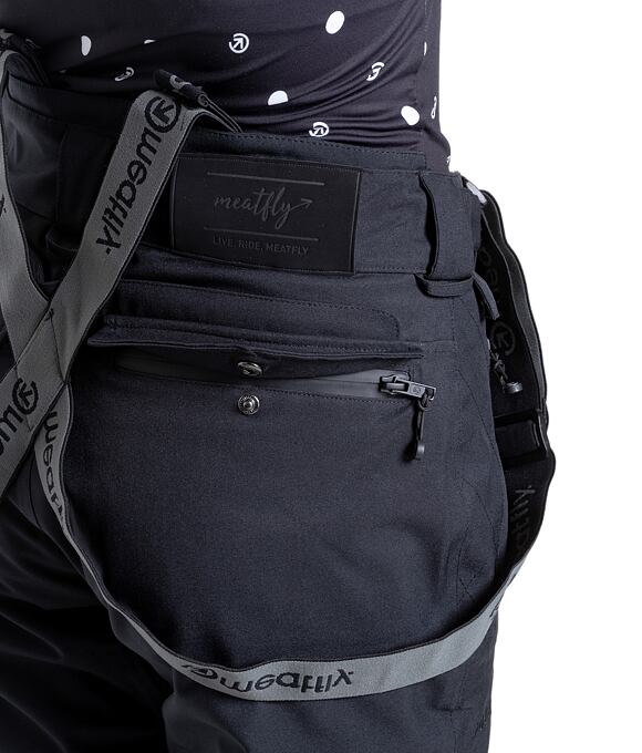 Dámske SNB & SKI nohavice Meatfly Foxy, Black