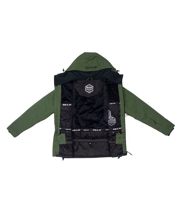 Pánska SNB & SKI bunda Meatfly Manifold, Bronze Green/Black