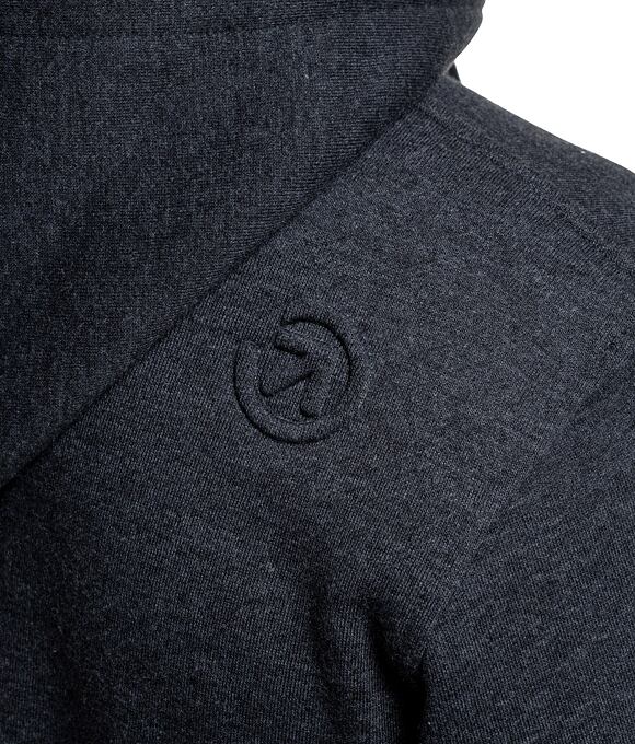 Pánska mikina Meatfly Spencer, Charcoal Heather