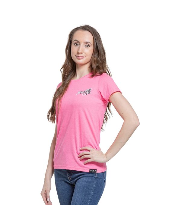 Dámske tričko Meatfly Shori, Neon Pink