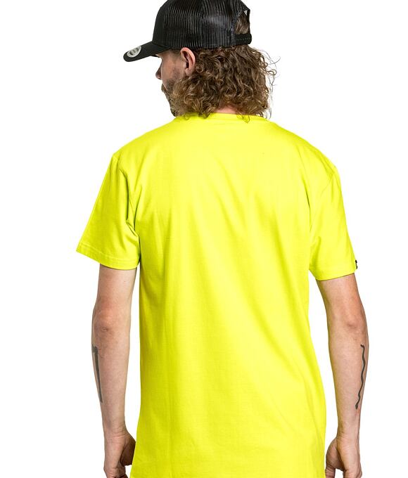 Pánske tričko Meatfly MF Logo, Safety Yellow