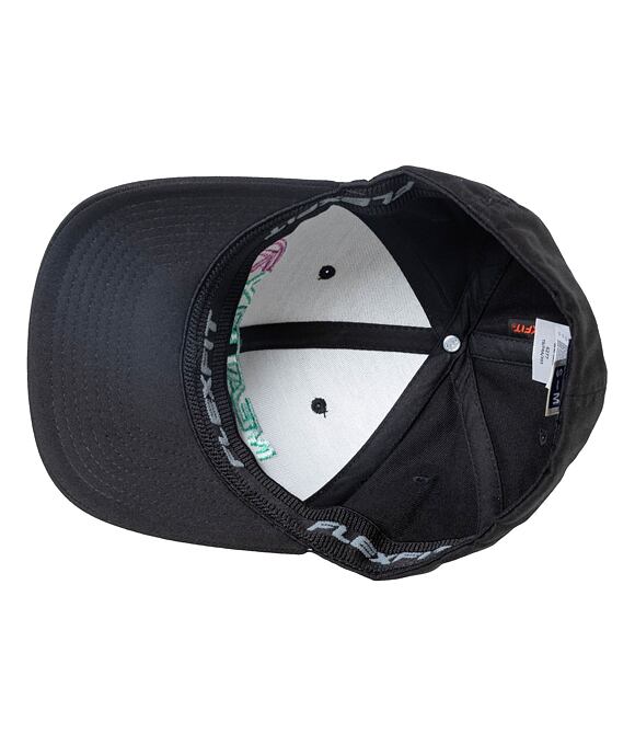 Šiltovka Meatfly Zedd Flexfit, Turquoise / Black
