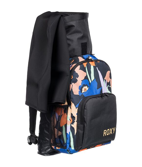 Batoh Roxy Ocean Child, Anthracite Flower Jammin