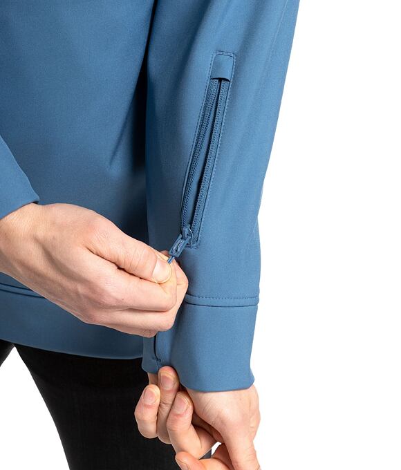 Pánska softshell bunda Meatfly Jax, Slate Blue