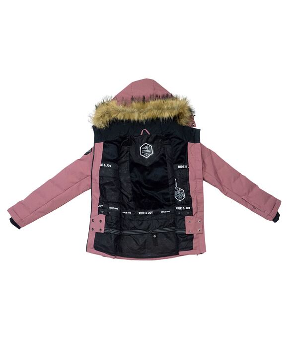 Dámska SNB & SKI bunda Meatfly Bonie, Dusty Rose