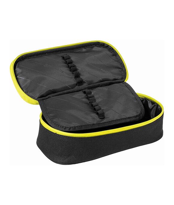 Púzdro Meatfly Pencil Case, Safety Green / Black