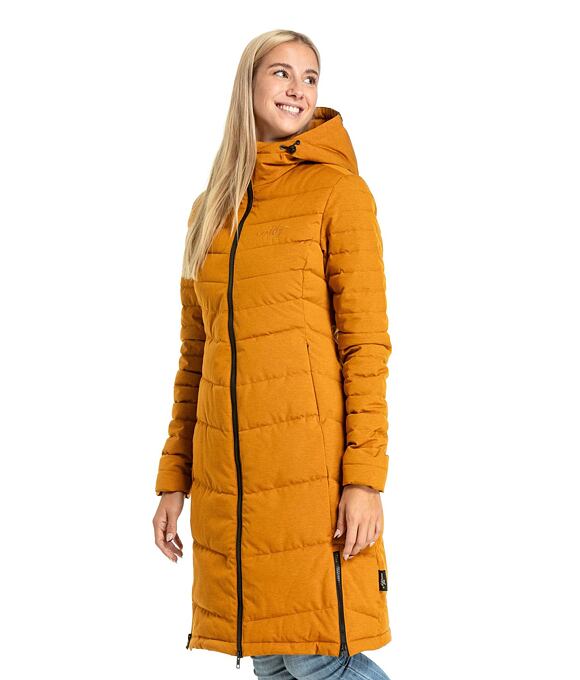 Dámska street bunda Meatfly Olympa, Caramel