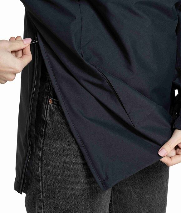 Unisex street bunda Meatfly Noah, Black