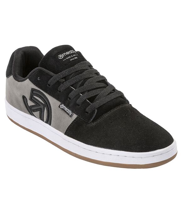 Pánske topánky Meatfly Gruff, Grey/Black