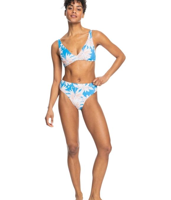 Dámske plavky Roxy Printed Roxy Love, Blue Blue Palm Island