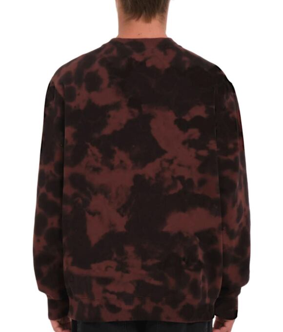 Pánska mikina Volcom Fa Max Sherman Crew, Bitter Chocolate