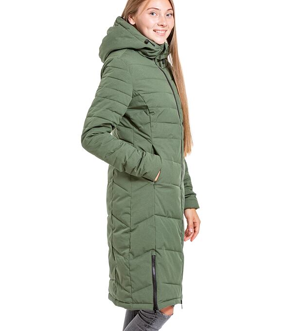 Dámska street bunda Meatfly Olympa, Olive