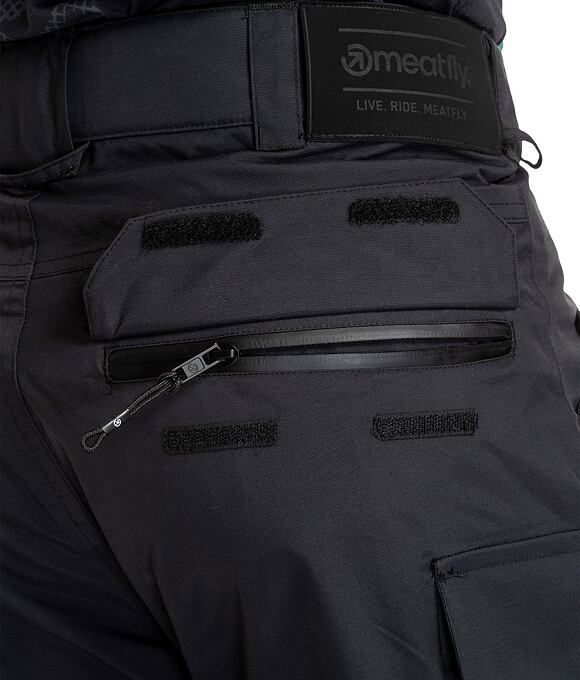 Pánske SNB & SKI nohavice Meatfly Oggy, Black