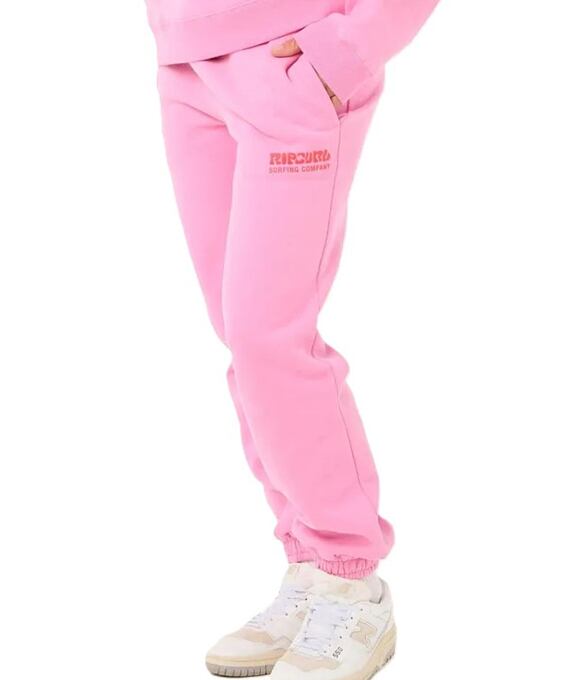 Dámske tepláky Rip Curl Surf Puff Track, Pink